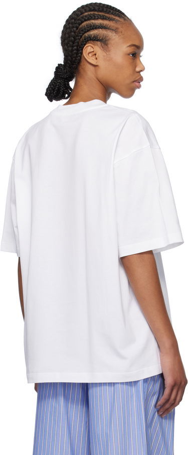 Tričko Marni Marni Pop Fields Logo T-Shirt Biela | THJET49P15 USCX50, 2