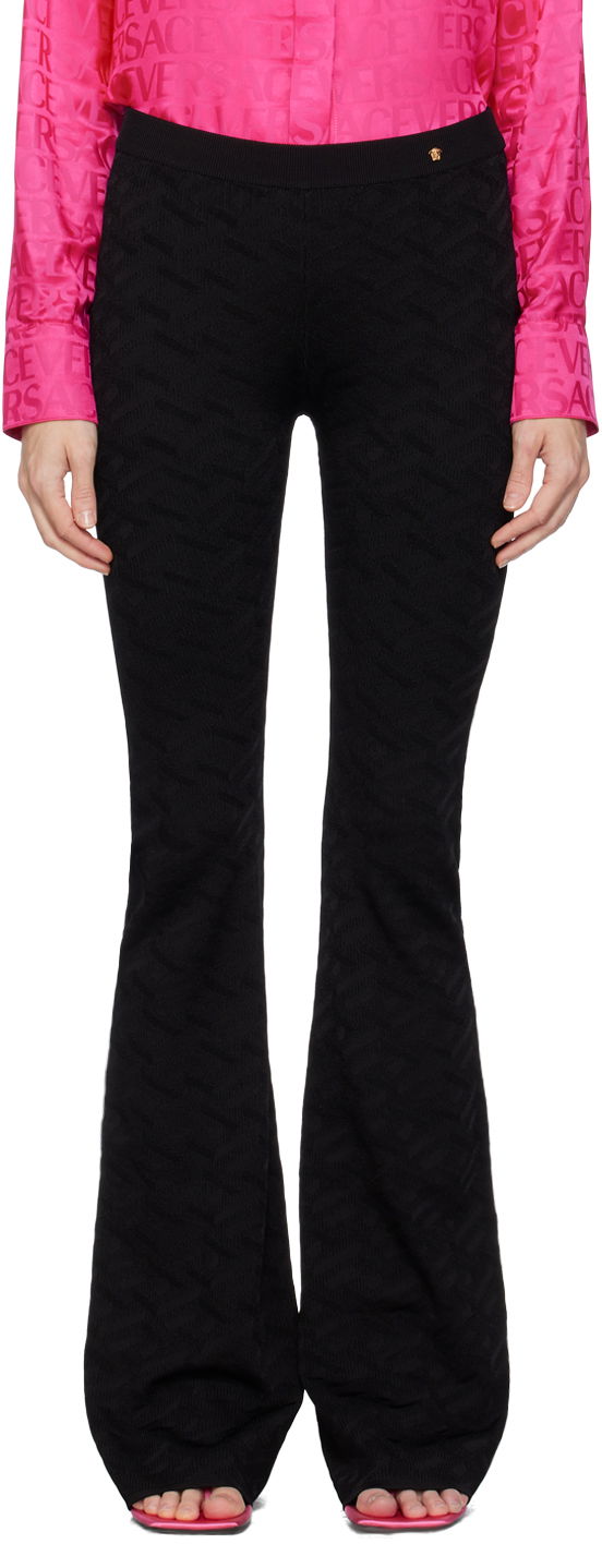Nohavice Versace La Greca Trousers Čierna | 1001914_1A05236, 0