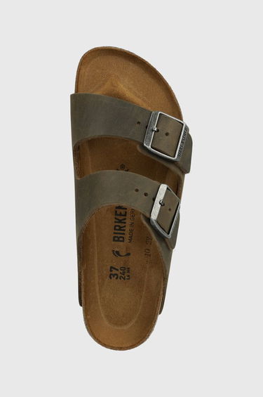 Tenisky a topánky Birkenstock Arizona in Faded Khaki Oiled Leather, Size UK 2.5 | END. Clothing Hnedá | 1027039, 3