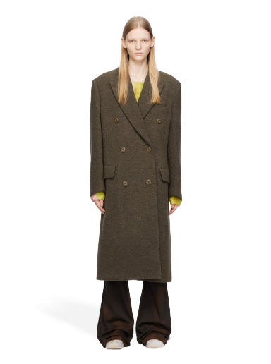 Kabáty Acne Studios Taupe Double Breasted Šedá | A90542-