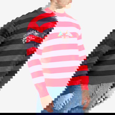 Sveter Patta Patta Stripe Flag Knit Jumper Červená | POC-SS25-7020-324-0004-084, 2