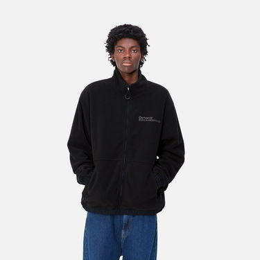 Mikina Carhartt WIP Flying Ducks Full Zip Fleece Liner Jacket Čierna | I033849_9, 2
