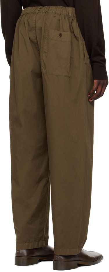 Nohavice LEMAIRE LEMAIRE Relaxed Trousers Zelené | PA1047 LF1206, 2
