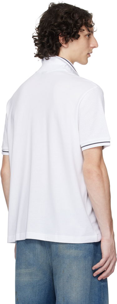 Polo tričko BOSS Relaxed Fit Mesh Polo Shirt Šedá | 50544187, 3