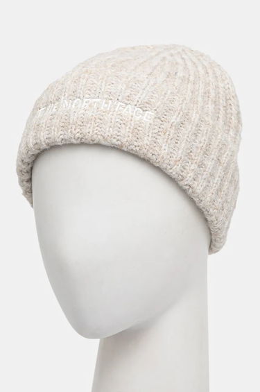 Kulicha The North Face Fohair Cabin Knit Beanie Béžová | NF0A887TQLI1, 1