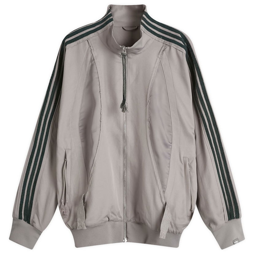Bomber bunda adidas Originals Adi004 Zippered Longsleeve Jacket With Drawstrings Šedá | JI9646