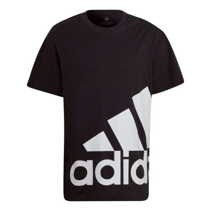 Tričko adidas Originals Adidas Contrast Logo Casual T-Shirt Čierna | HE1830, 0