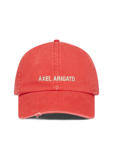 Šiltovka AXEL ARIGATO Axel Arigato Distressed Logo Cap Červená | X0101014, 1
