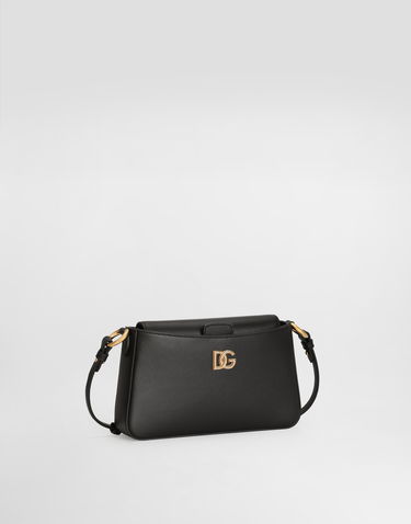 Taška cez rameno Dolce & Gabbana Calfskin Phone Mini Bag Čierna | BI3466AK27480999, 1