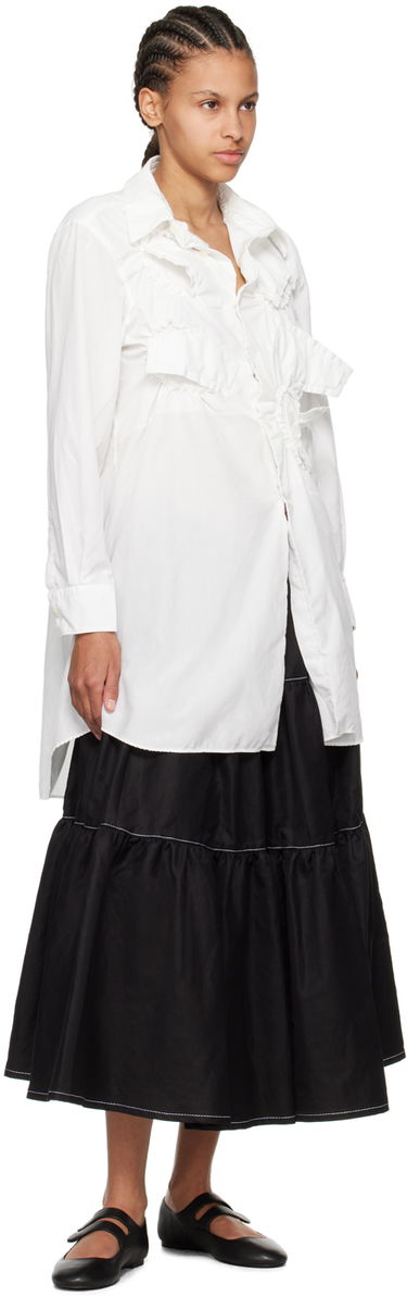 Sukňa Comme des Garçons Comme Des Garçons Tiered Midi Skirt Čierna | TM-S026-051, 3