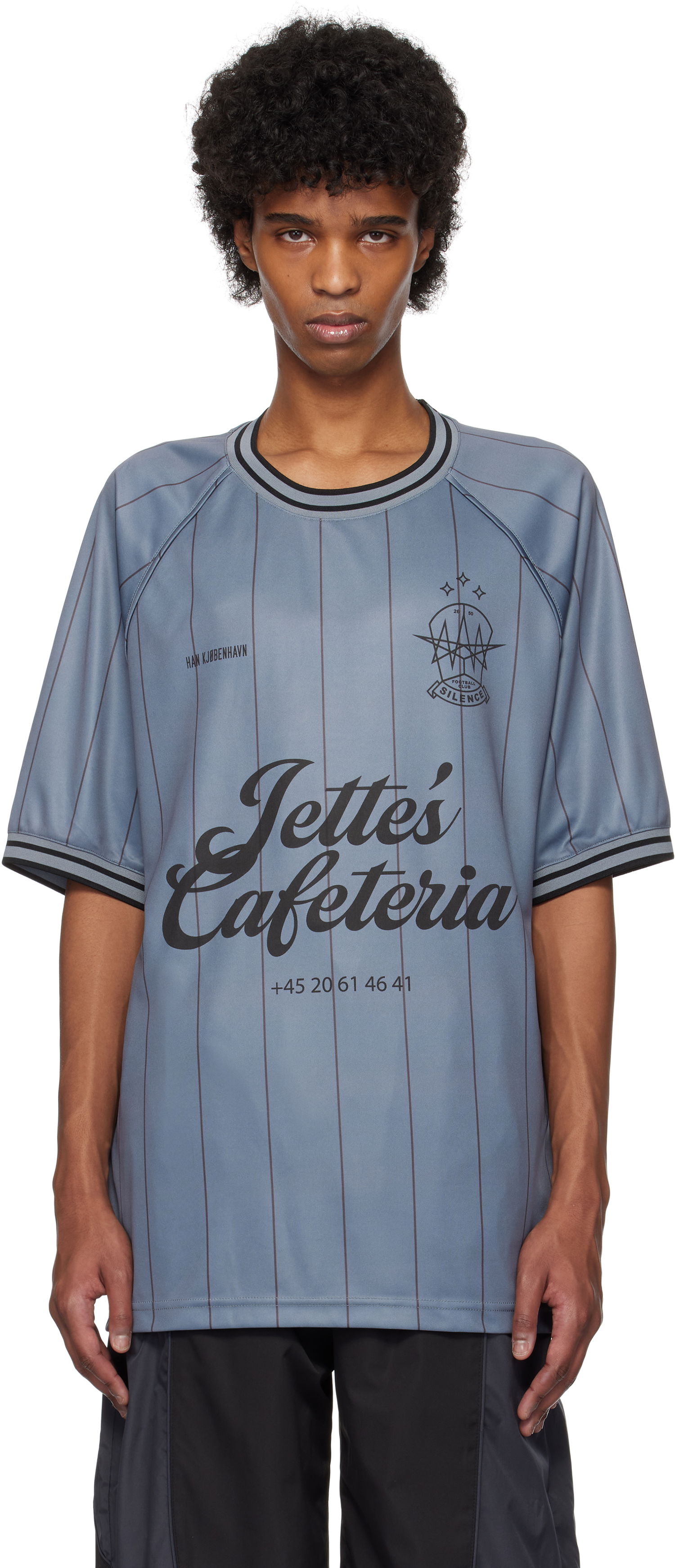 Dres Han Kjøbenhavn Han Kjobenhavn Logo Football T-Shirt Modrá | M-134405, 0