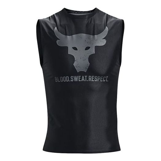 Tielko Under Armour Project Rock Iso-Chill Men's Training Sleeveless Shirt Čierna | 1361649-001, 0
