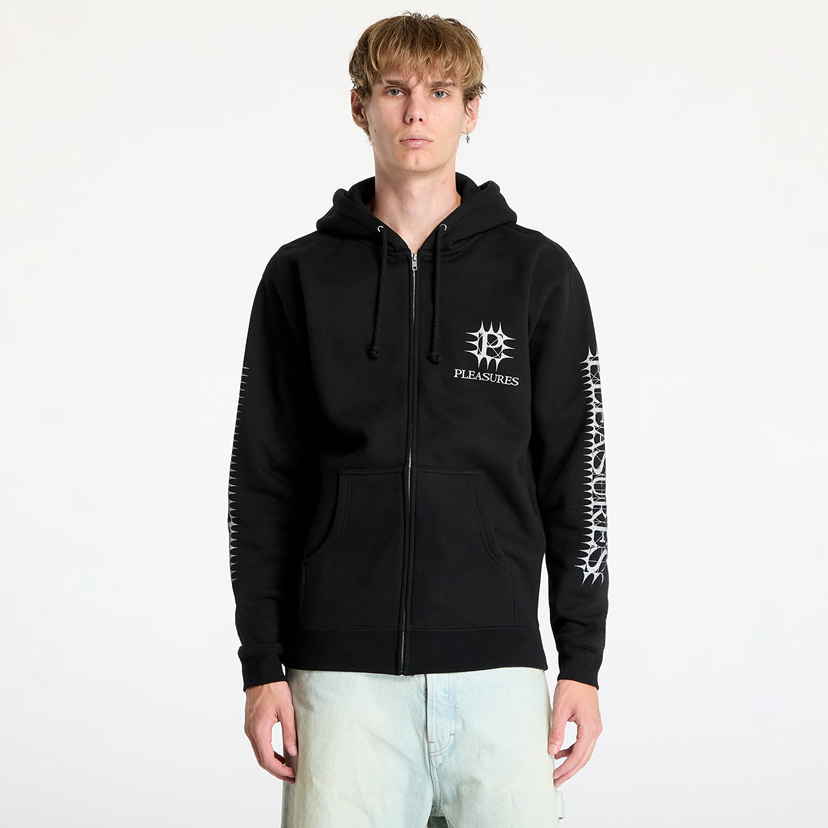 PLEASURES｜HOOD/ZIP-UP (P22W019 GREEN) Pleasures Squeeze Zip Green - 0€ | P22W019-GREEN | TheStreets.si