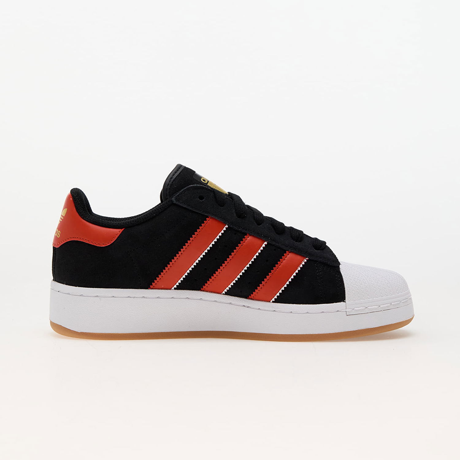 Tenisky a topánky adidas Originals Superstar Xlg Core Black/ Preloveded Red/ Gold Metallic Čierna | IG1544, 1