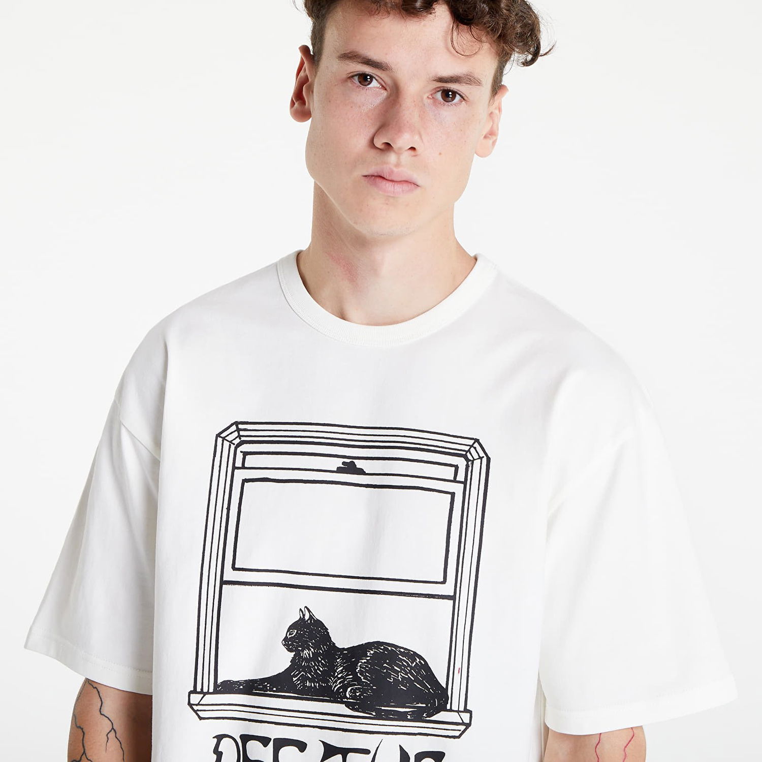 Tričko Vans x Taka Hayashi Perched Short Sleeve Tee Taka Biela | VN0000H3FS81, 0