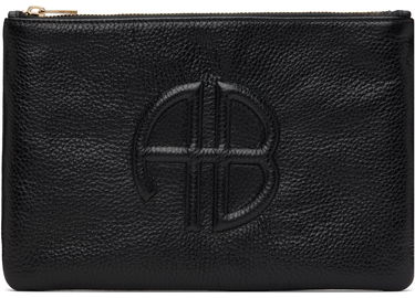 Peňaženka Anine Bing Anine Bing Lili Leather Pouch Čierna | A-13-10474-BLK29, 0