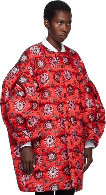 Prešívaná bunda Comme des Garçons Comme des Garçons Jacquard Quilted Puffer Červená | GO-J034-051-1, 1