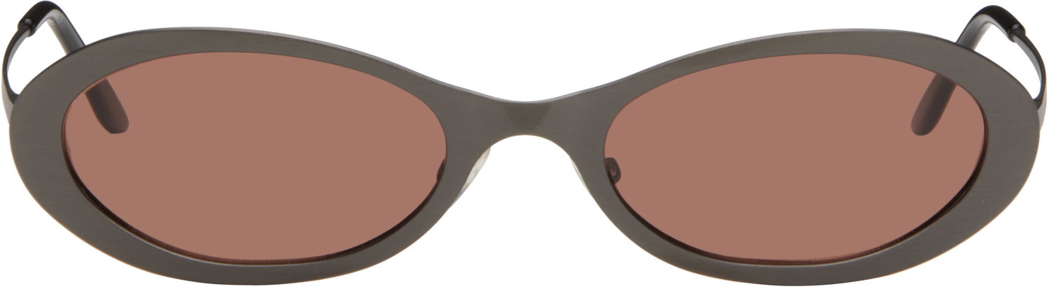 Slnečné okuliare OUR LEGACY Our Legacy Tad Round Sunglasses Šedá | A2258TC, 0