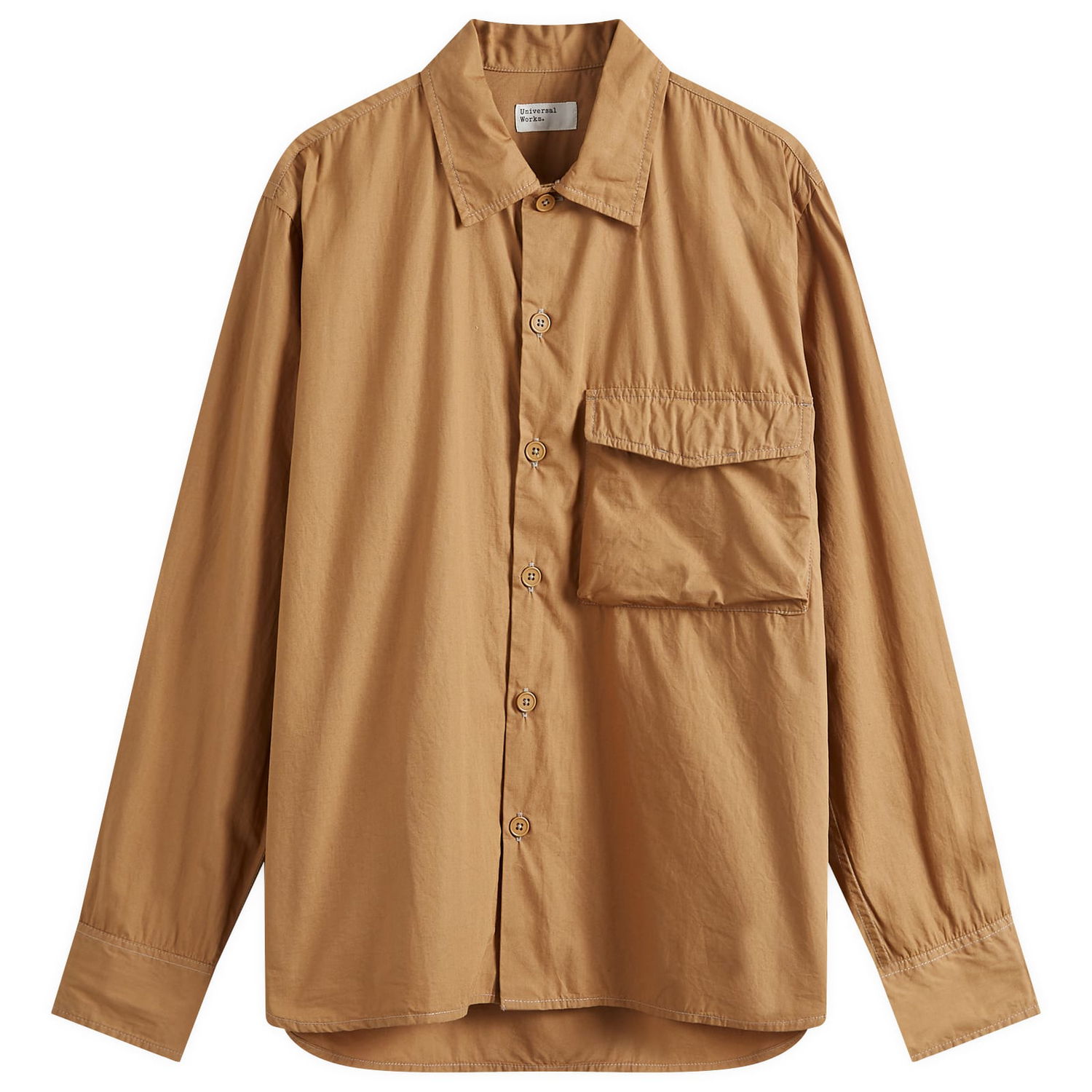 Košeľa Universal Works Universal Works Field Shirt, Size Medium Hnedá | P3062-SND, 1