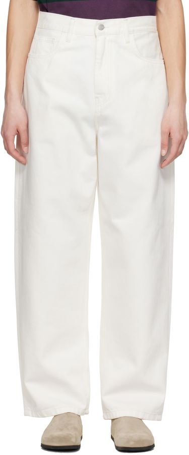 Džínsy Carhartt WIP Brandon Loose-Fit Jeans Biela | I031918 0202, 0