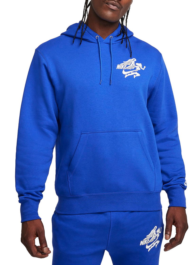 Mikina Nike BB PO Hoodie Modrá | fz0903-480