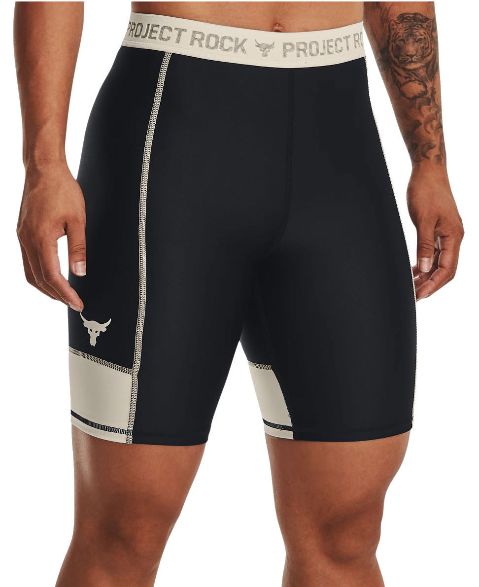 Šortky Under Armour Project Rock Bike Shorts Čierna | 1373588-001, 0