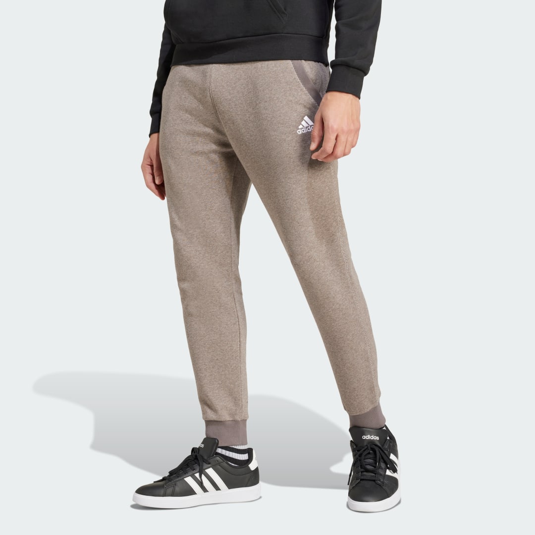 Tepláky adidas Performance Seasonal Essentials Melange Pants Hnedá | IY6611, 0