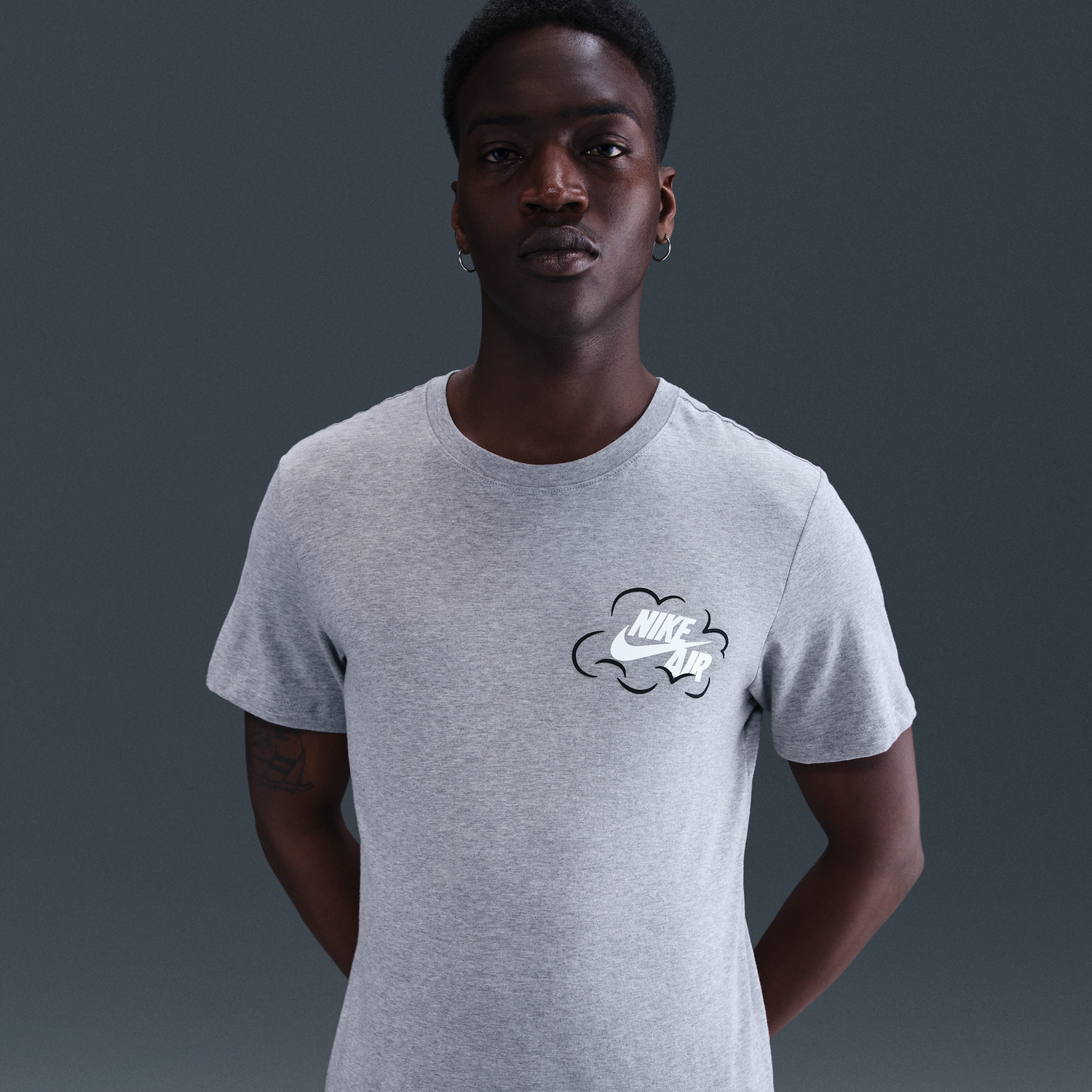 Tričko Nike Sportswear T-Shirt Šedá | IM1441-063, 1