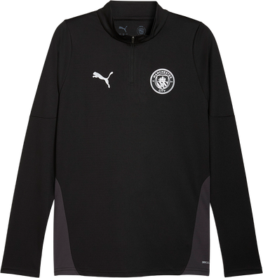 Tričko Puma Manchester City Training 1/4 Zip Top Čierna | 781999-14, 0