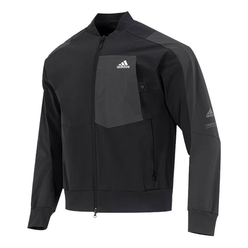 Bomber bunda adidas Originals Men's Woven Bomber Jacket Čierna | HN9035