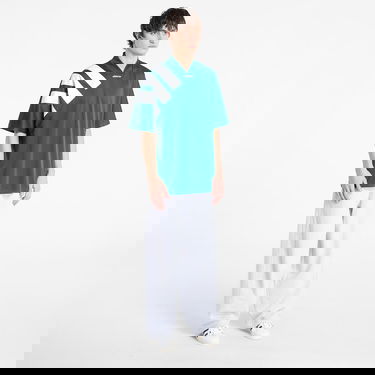 Polo tričko adidas Performance ADICOLOR BLOCKED Jersey Polo Shirt Zelené | KT0574, 3