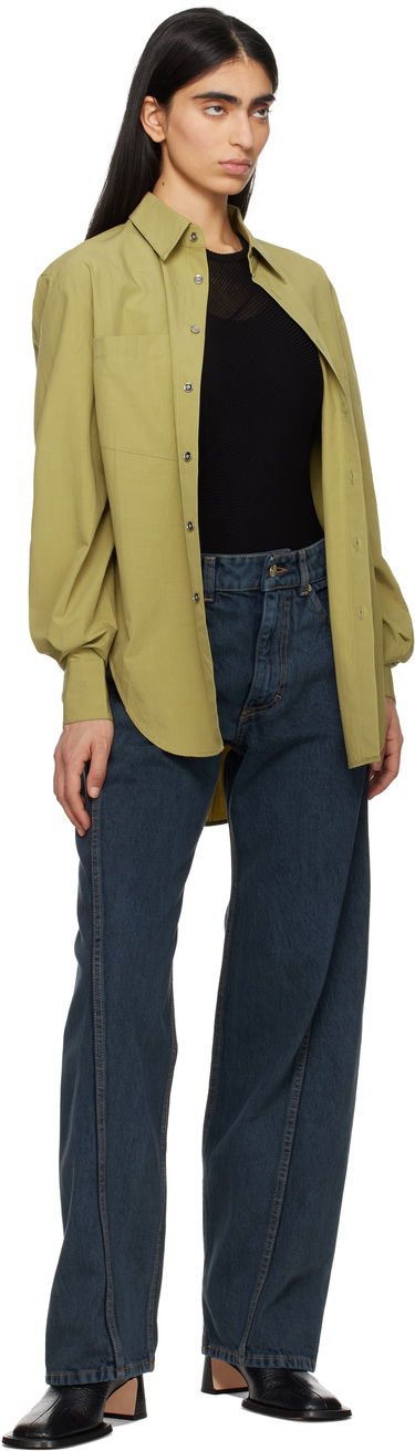 Džínsy Eckhaus Latta Eckhaus Latta Bend Jeans Modrá | 1225-EL-PS25-P -, 3
