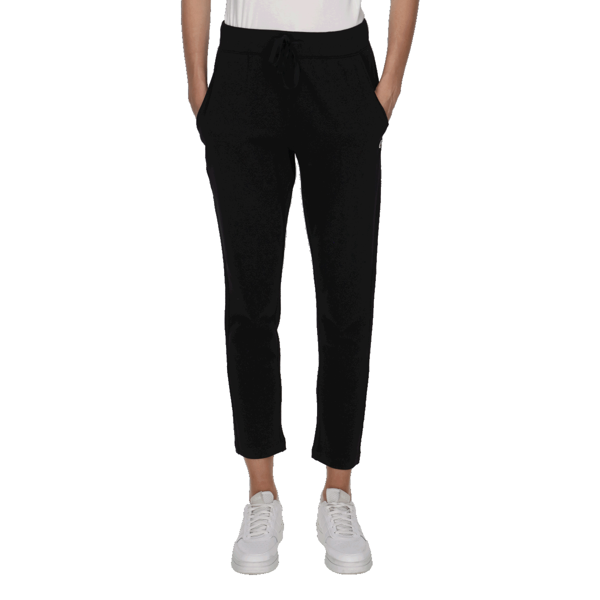 Nohavice Champion Slim Cropped Pants Čierna | 117552-KK001, 0