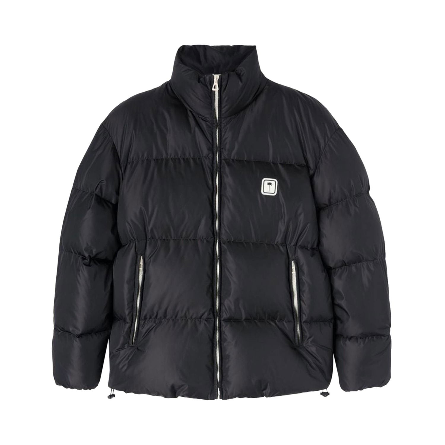 Prešívaná bunda Palm Angels Logo Down Jacket Čierna | PMED019F22FAB0021001, 1