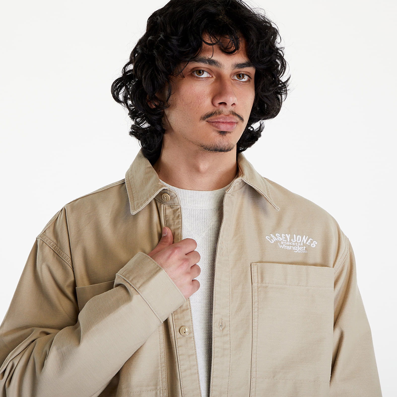 Casey Jones Shacket Beige