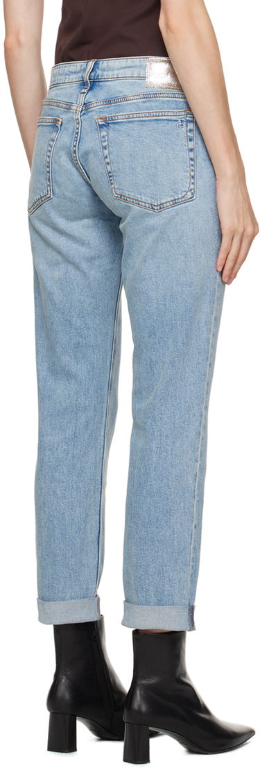 Džínsy rag & bone Rag & Bone Dre Boyfriend Jeans Modrá | WDD23H2678FUDA, 2