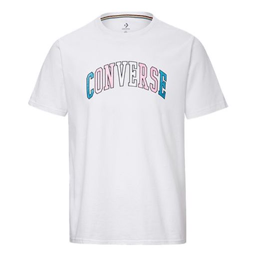 Tričko Converse Printing Short Sleeve T-Shirt Biela | 10019133-102