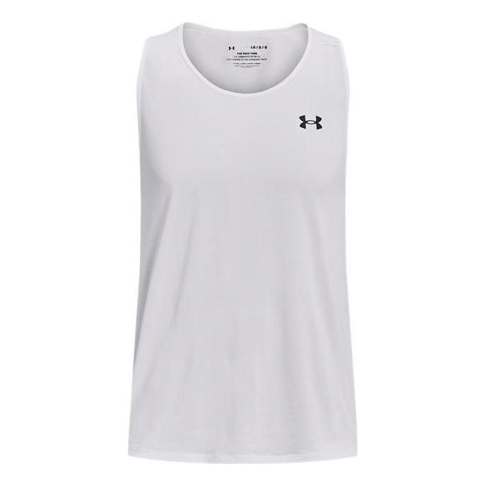 Tielko Under Armour Tech 2.0 Men's Training Tank Biela | 1328704-101, 0