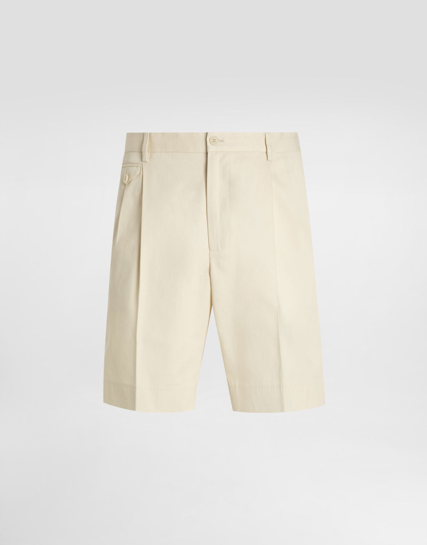 Šortky Dolce & Gabbana Dolce & Gabbana Gabardine Bermuda Shorts Béžová | GW0MAZFU6ZEW3796, 0