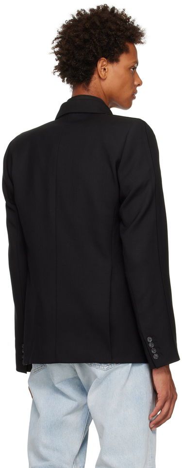 Vesta VETEMENTS Double-Breasted Blazer Čierna | VL14JA640B, 2