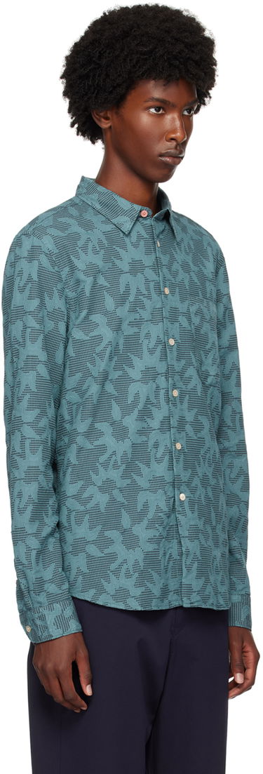 Košeľa Paul Smith PS Paul Smith Patterned Shirt Zelené | M2R-614P-N22135-34, 1