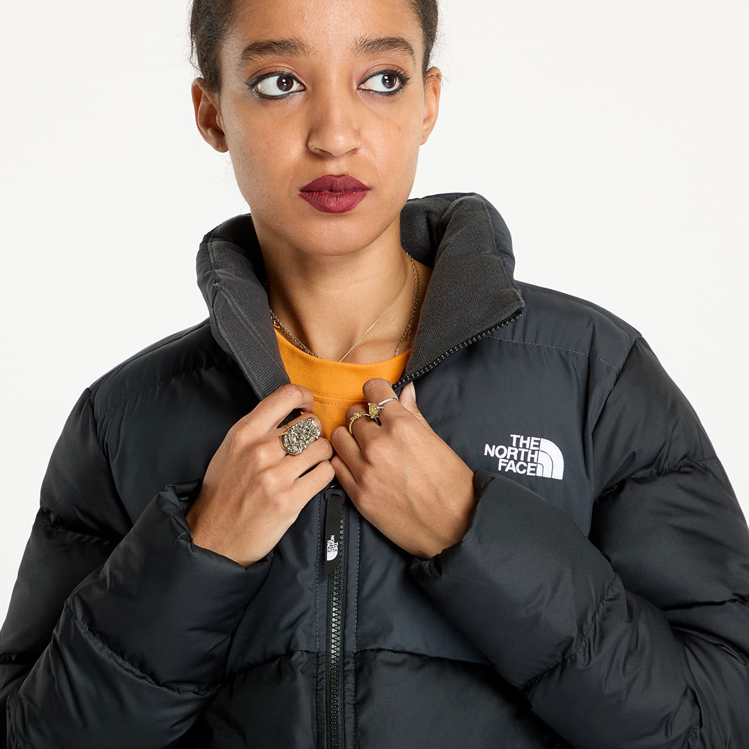 Bunda The North Face Jacket Saikuru Jacket TNF Black/ Asphalt Gray XS Čierna | NF0A89JDKT01, 1