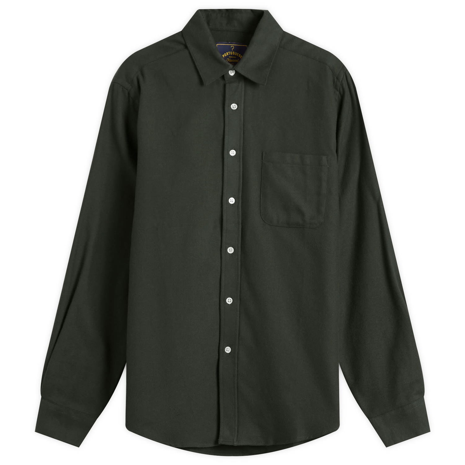 Košeľa Portuguese Flannel Teca Flannel Shirt, Size Small Zelené | AW25072-FRG, 1