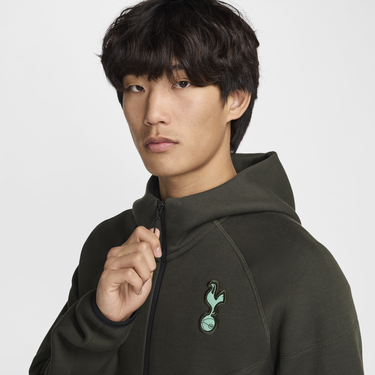 Mikina Nike Tottenham Hotspur Tech Fleece Windrunner Hoodie Zelené | HF7057-355, 4