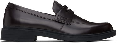 Tenisky a topánky BOSS BOSS Leather Penny Loafers Hnedá | 50536172, 0