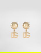 Dolce & Gabbana DG Gold Clip-on Earrings