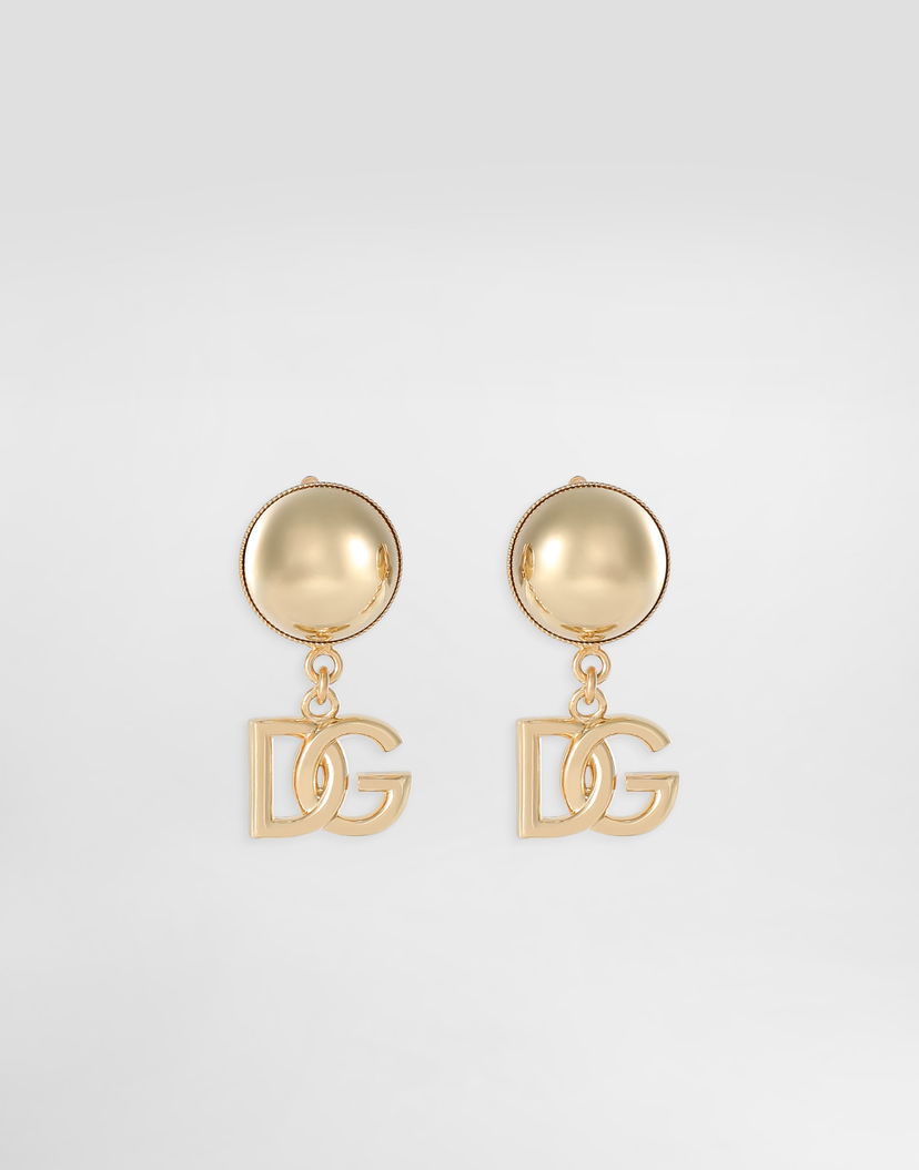 Náušnice Dolce & Gabbana Dolce & Gabbana DG Gold Clip-on Earrings Žltá | WEQ2V3W1111ZOO00