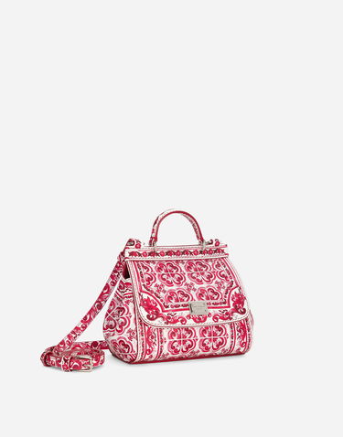 Kabelka Dolce & Gabbana Dolce & Gabbana Mini Sicily Handbag Červená | EB0003AC393HE3OB, 2
