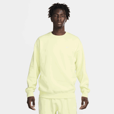 Mikina Nike Solo Swoosh Fleece Crew Žltá | DX1361-331, 2
