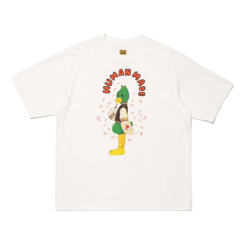 Tričko Human Made Sootome Collaboration Graphic T-Shirt Biela | XX27TE005